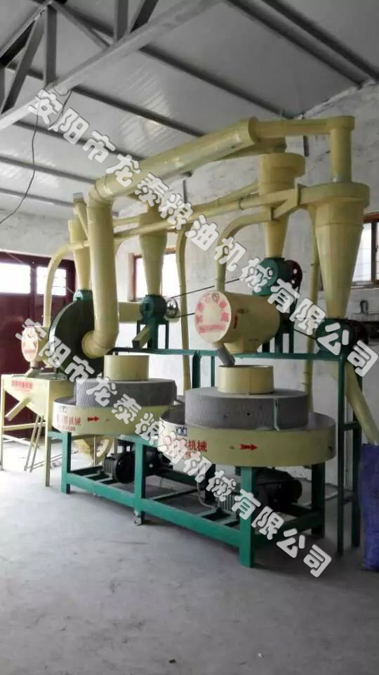 全自動雙機(jī)石磨(盤式)